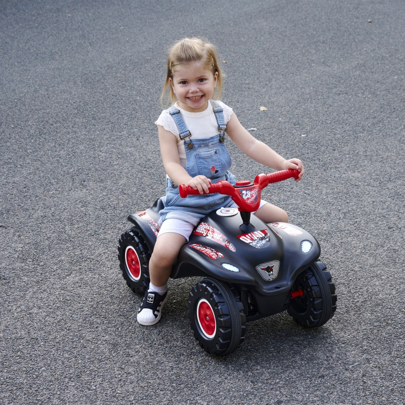 BIG Jeździk Bobby Quad Racing Czarny - obrazek 8