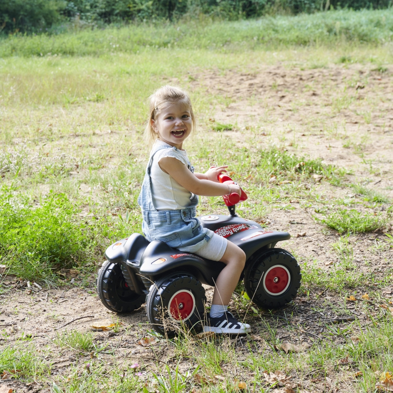 BIG Jeździk Bobby Quad Racing Czarny - obrazek 9