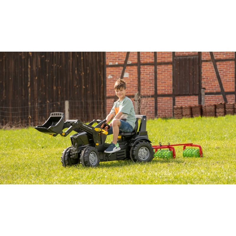 Rolly Toys rollyCambridge Brona talerzowa Walec Cambridge Przyczepa do traktora - obrazek 2