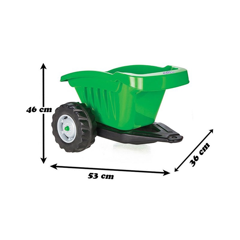 WOOPIE Przyczepka ACTIVE TRAILER Zielona 35 kg - obrazek 4