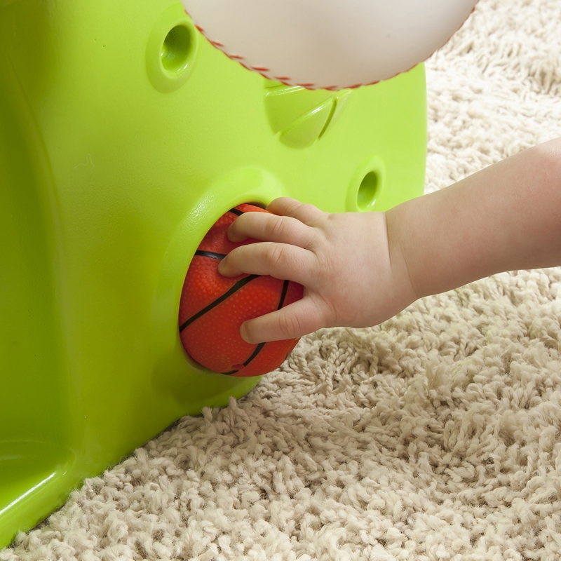 STEP2 Plac Zabaw Dla Dzieci Centrum Aktywności Zjeżdżalnia Koszykówka Baseball - obrazek 8