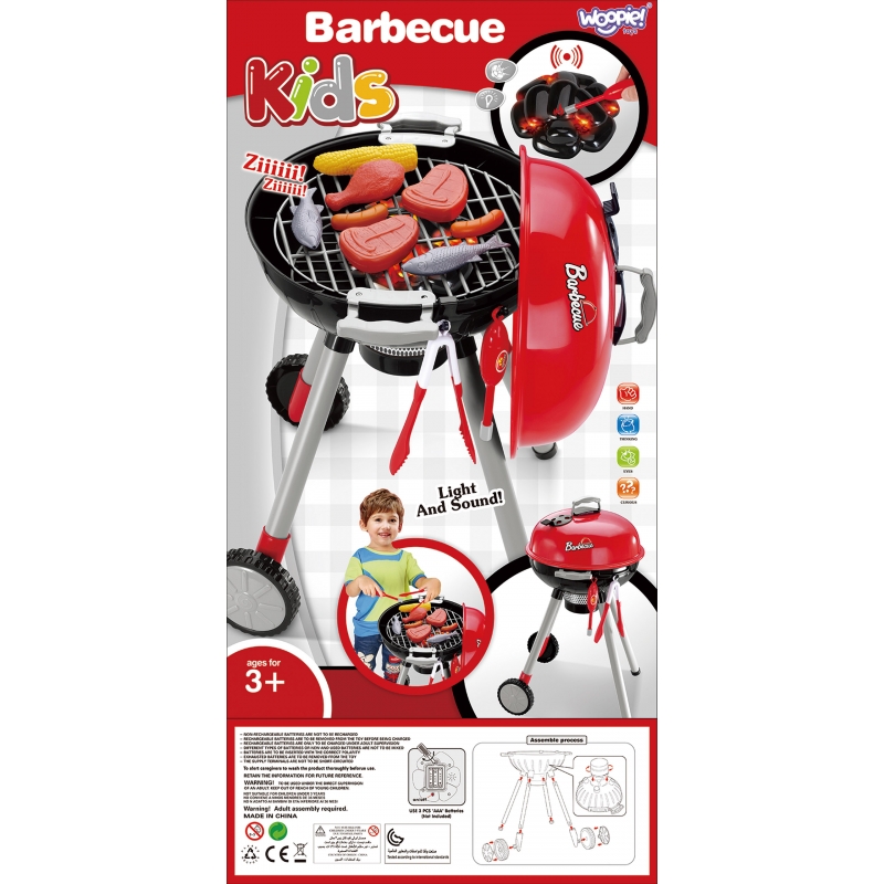 WOOPIE Grill dla Dzieci ze Światłem i Dźwiękiem + Akc. - obrazek 16