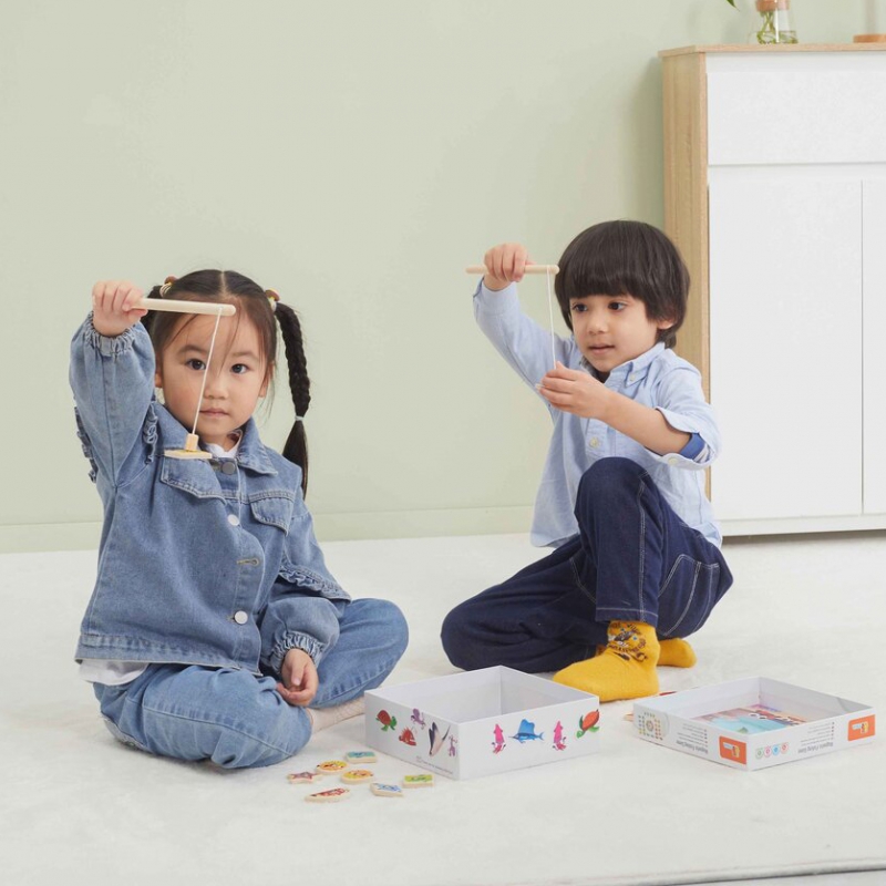 VIGA Gra Zestaw Magnetyczny Do Łowienia Rybek - obrazek 3