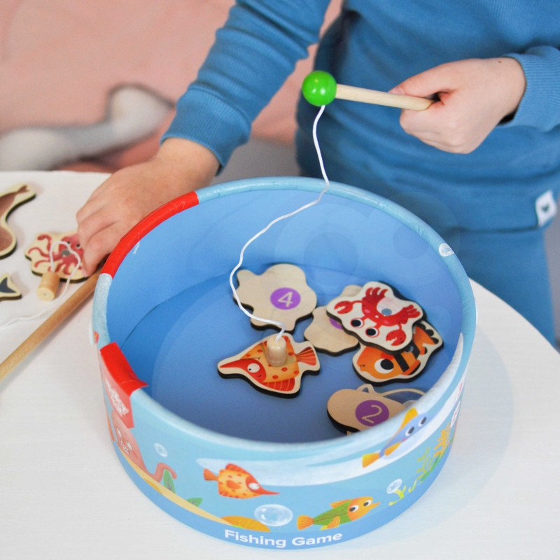 TOOKY TOY Gra Zręcznościowa Łowienie Rybek Wędkowanie - obrazek 3