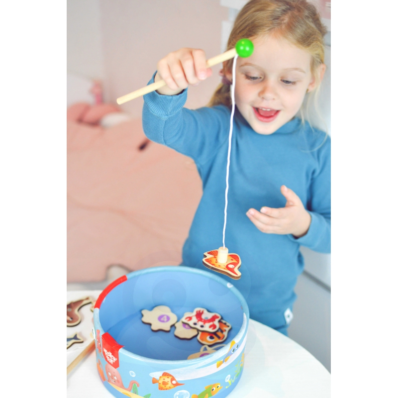 TOOKY TOY Gra Zręcznościowa Łowienie Rybek Wędkowanie - obrazek 5