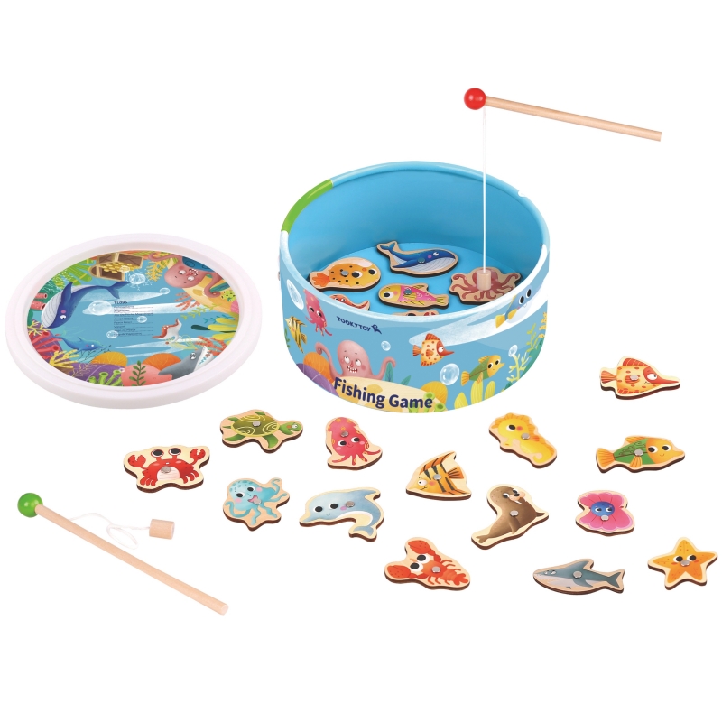 TOOKY TOY Gra Zręcznościowa Łowienie Rybek Wędkowanie - obrazek 7