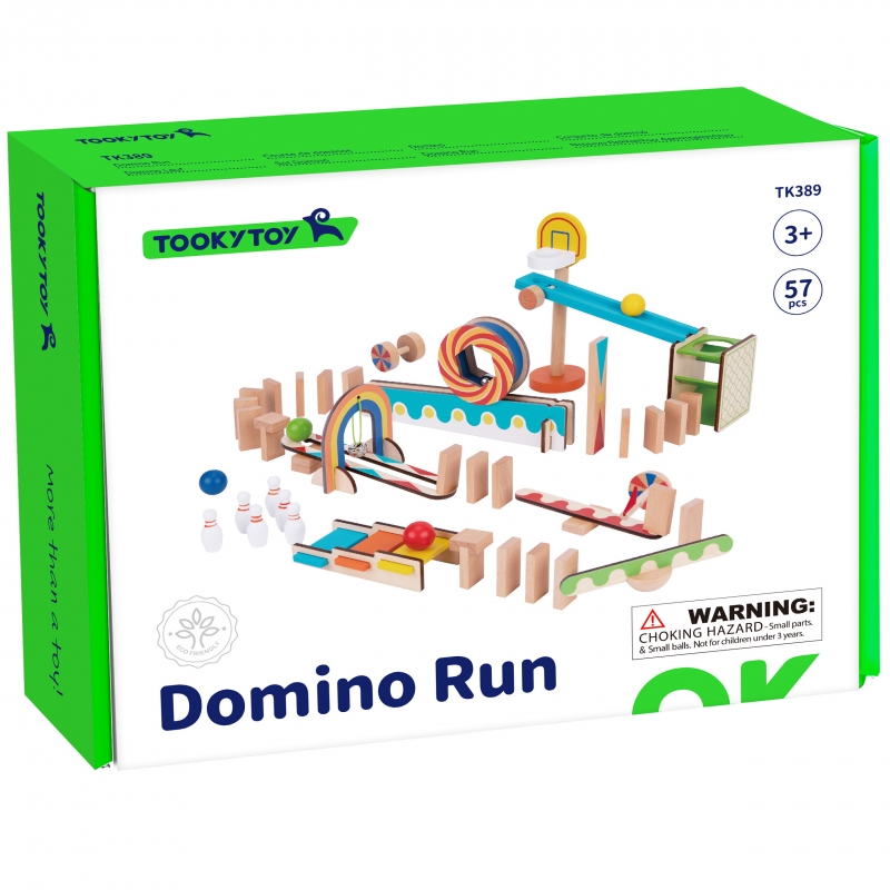 TOOKY TOY Tor Kulkowy Kulodrom Domino - obrazek 15