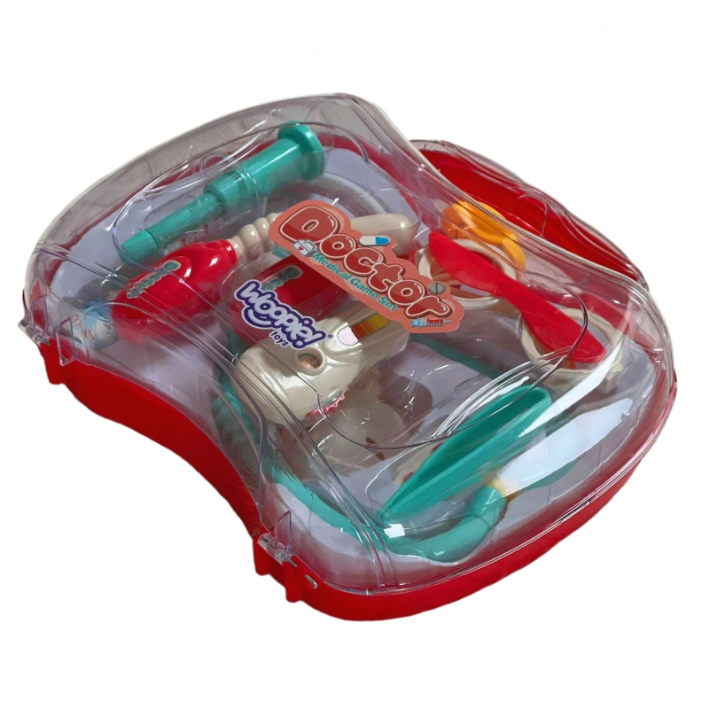 WOOPIE Zestaw Lekarski Mały Lekarza Doktor w Walizce + Akc. - obrazek 12