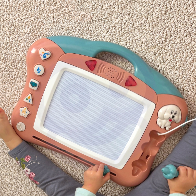 WOOPIE Znikopis Interaktywna Tablica Magnetyczna Tablet Graficzny Muzyka Swiatło Pomarańczowy - obrazek 3