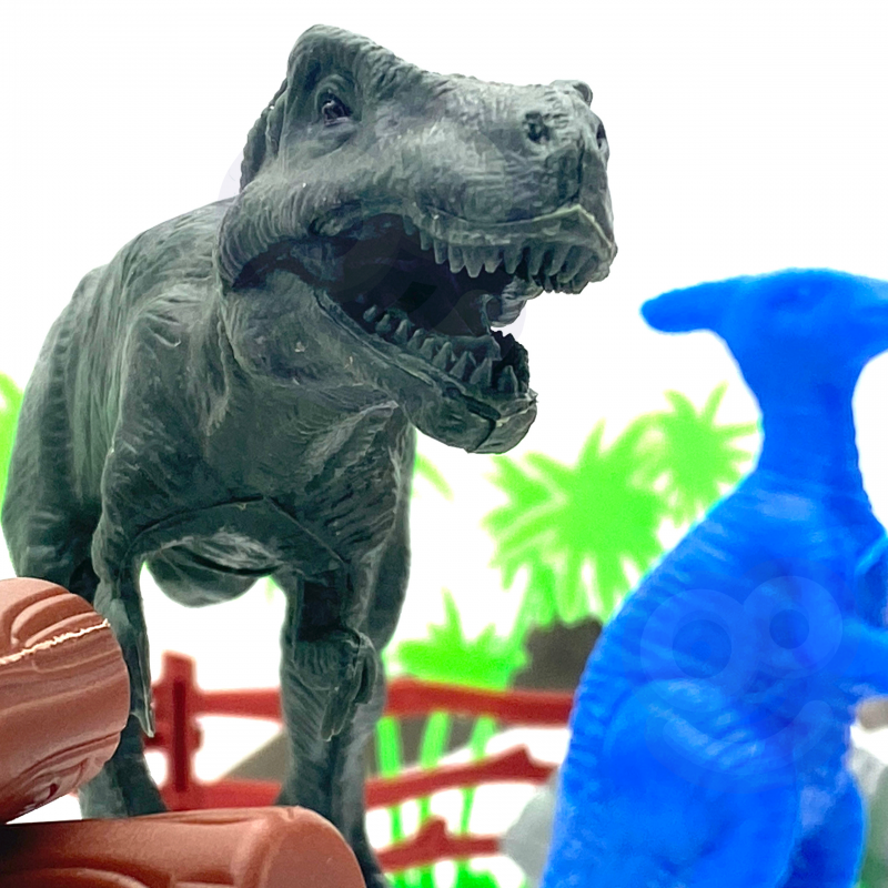WOOPIE Zestaw Figurki Dinozaury 40 szt. - obrazek 10