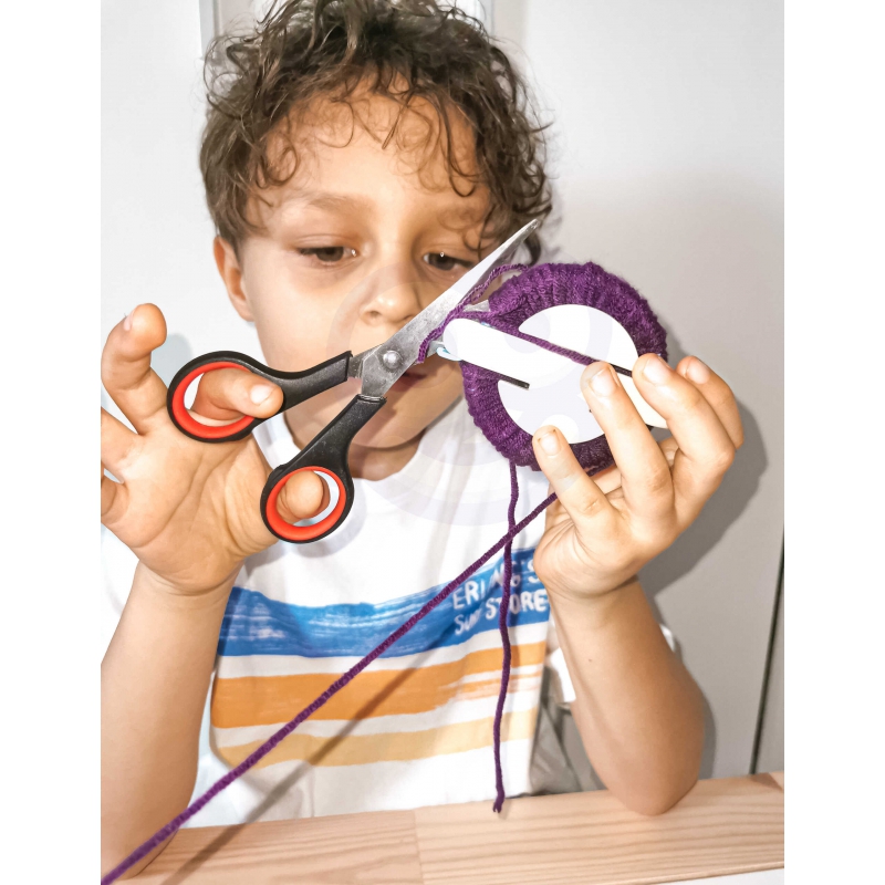 WOOPIE ART&FUN Zestaw Kreatywny Zrób Potworka Monster Pom - obrazek 6