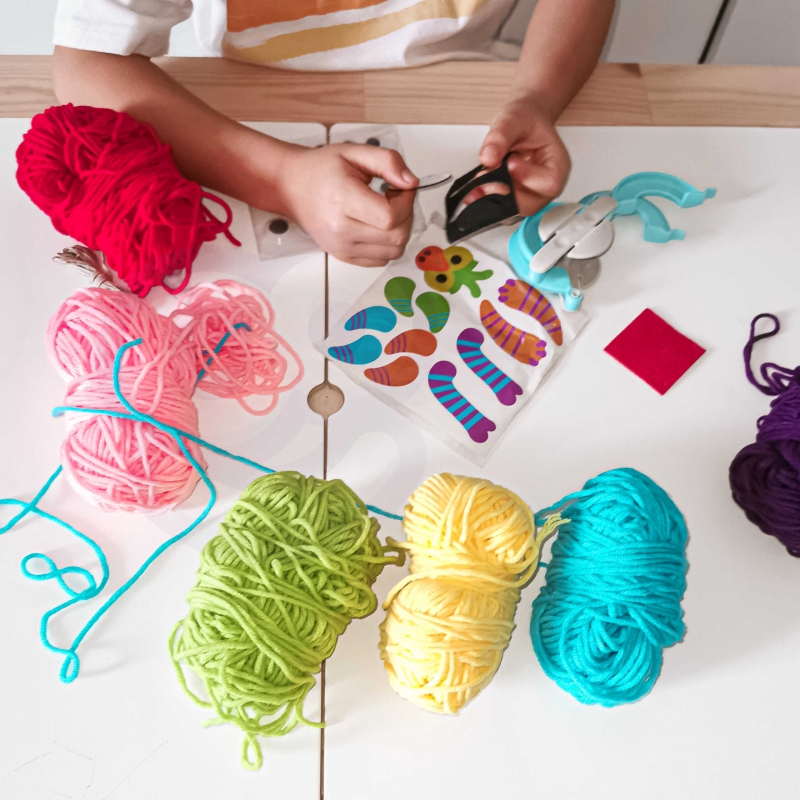 WOOPIE ART&FUN Zestaw Kreatywny Zrób Potworka Monster Pom - obrazek 9