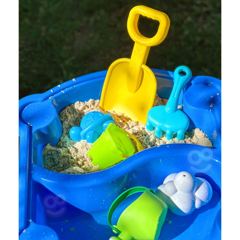 WOOPIE Stolik Wodny 2w1 Piaskownica 9 akc. - obrazek 6