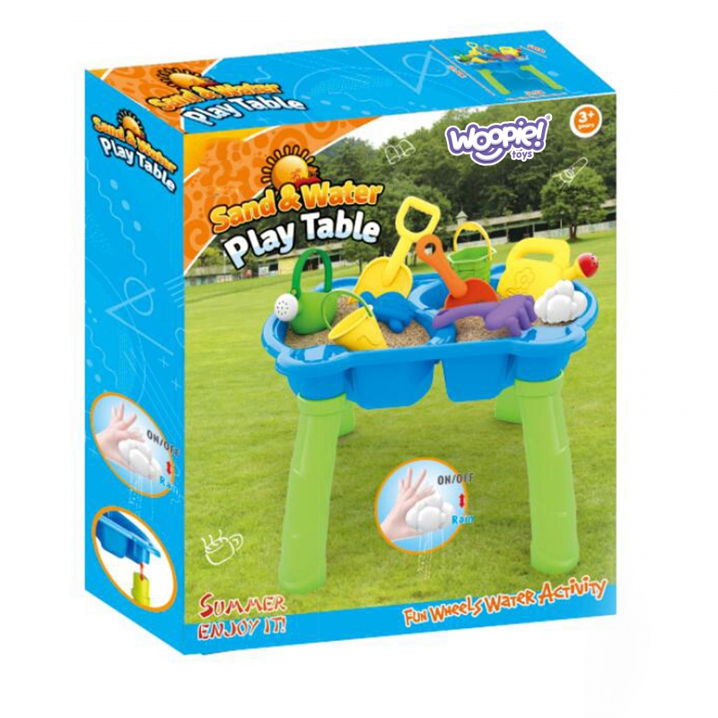 WOOPIE Stolik Wodny 2w1 Piaskownica 9 akc. - obrazek 16