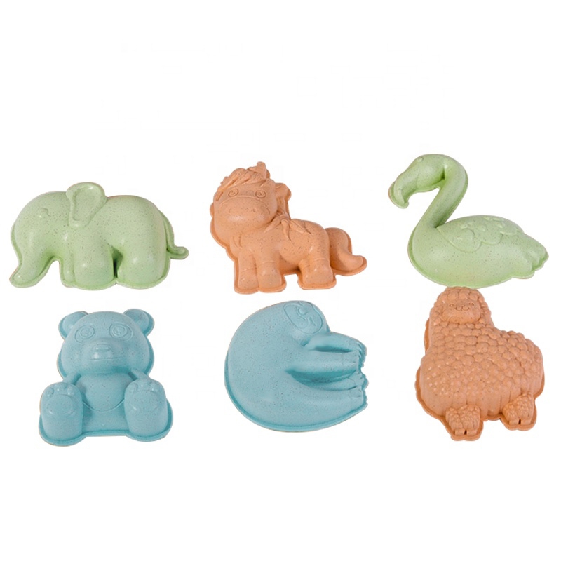 WOOPIE GREEN Zestaw do Piasku z Wiaderkiem i Samochodzikiem 10 el. BIODEGRADOWALNY ORGANICZNY MATERIAŁ - obrazek 13