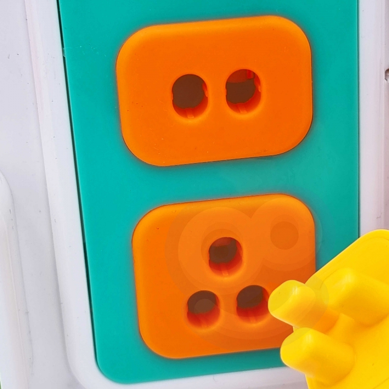 WOOPIE BABY Tablica Manipulacyjna Kuchnia Zegar z Efektami Dźwiękowymi i Świetlnymi Montessori - obrazek 12