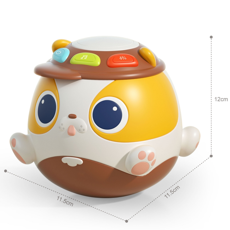 WOOPIE BABY Interaktywna Grająca Kula Piesek Zabawka Muzyczna Edukacyjna - obrazek 9