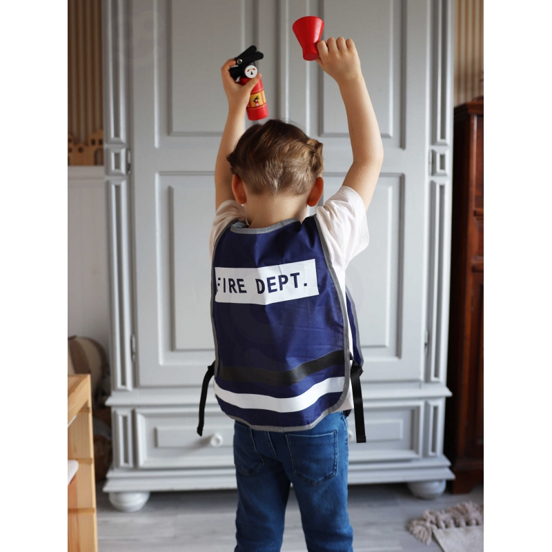 CLASSIC WORLD Little Firefighter Set Costume Tools 8 pcs. - obrazek 4