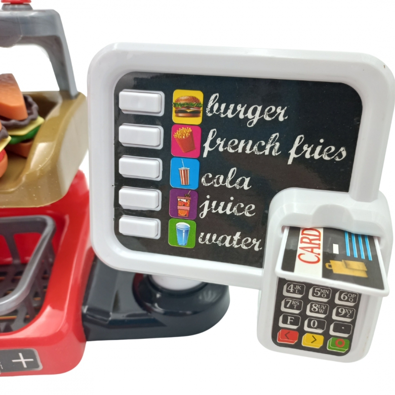 WOOPIE Fast Food XXL Sklep Restauracja Kasa + Dystrybutor Napojów - obrazek 6