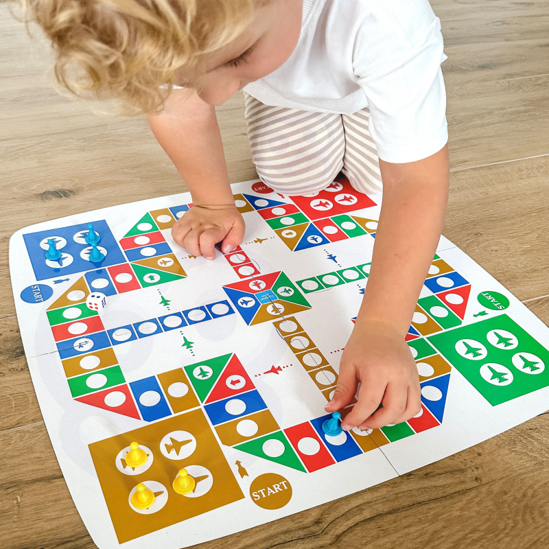 WOOPIE Gra Planszowa 2w1 Mały Detektyw + Chińczyk - obrazek 6