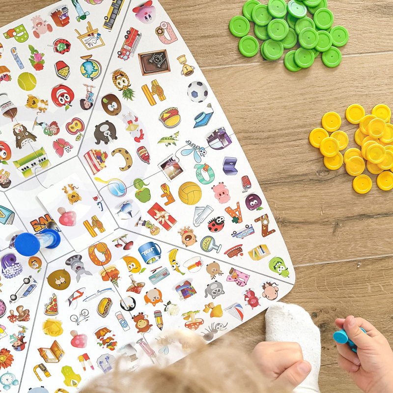 WOOPIE Gra Planszowa 2w1 Mały Detektyw + Chińczyk - obrazek 9