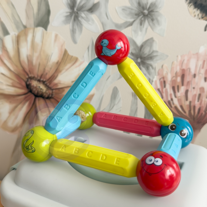 WOOPIE Magnetyczne Klocki Konstrukcyjne Edukacyjne 76 el. - obrazek 3