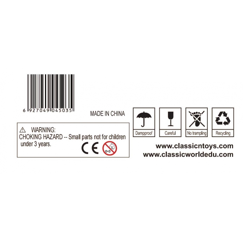 CLASSIC WORLD EDU Instrument Muzyczny Dzwoneczki dla Dzieci - obrazek 4