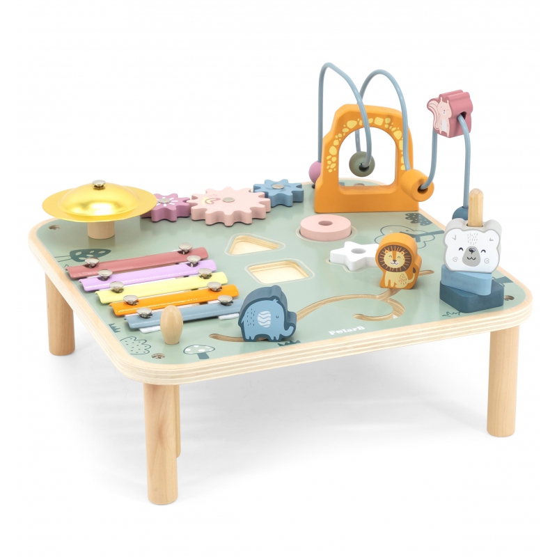 VIGA PolarB Stół Stolik Edukacyjny Pętla Cymbałki Sensoryka Montessori - obrazek 9