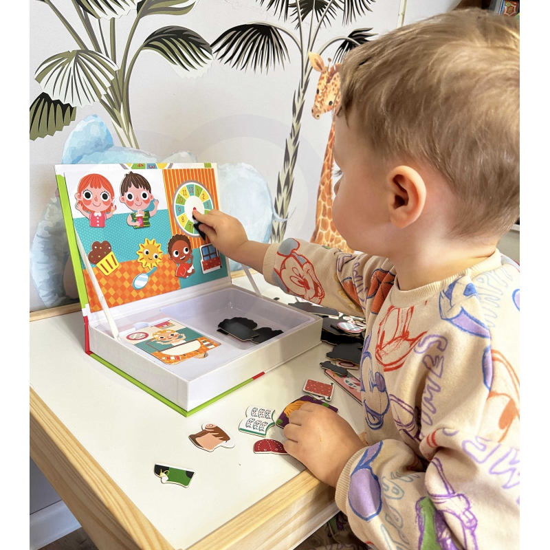 TOOKY TOY Puzzle Drewniane Pudełko Magnetyczne - obrazek 2