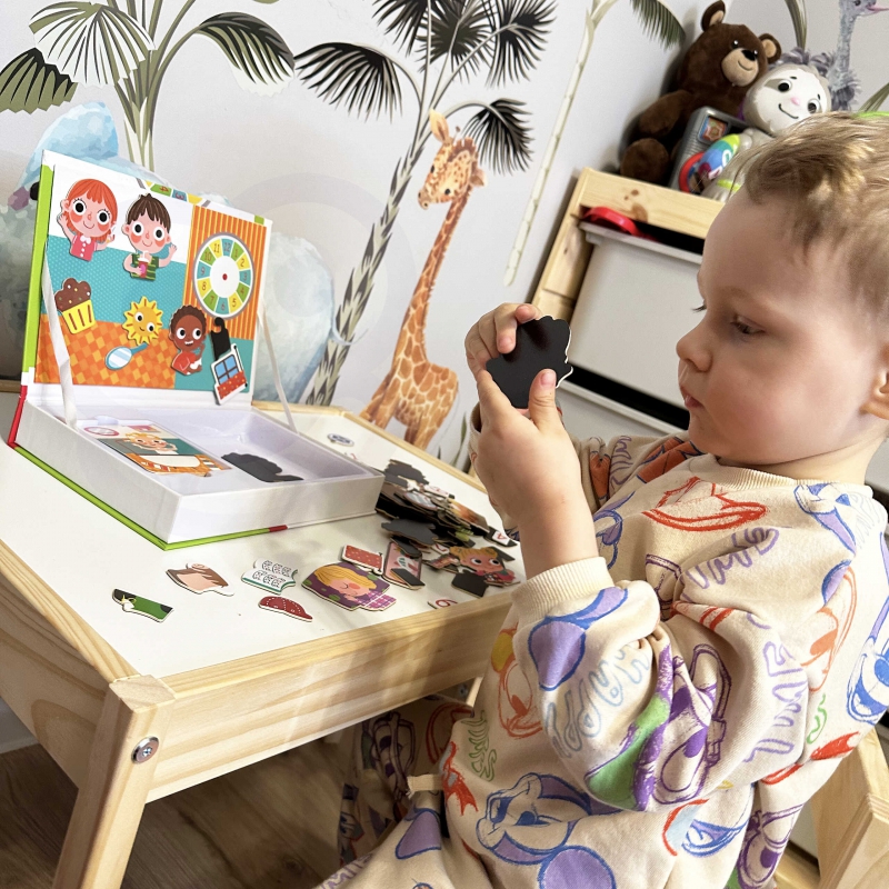 TOOKY TOY Puzzle Drewniane Pudełko Magnetyczne - obrazek 3