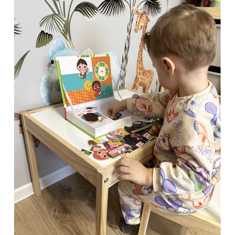 TOOKY TOY Puzzle Drewniane Pudełko Magnetyczne - obrazek 4