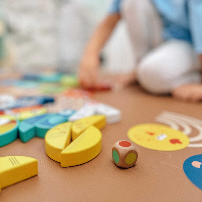 TOOKY TOY Gra Zręcznościowa Klocki Zwierzęta Certyfikat FSC - obrazek 7