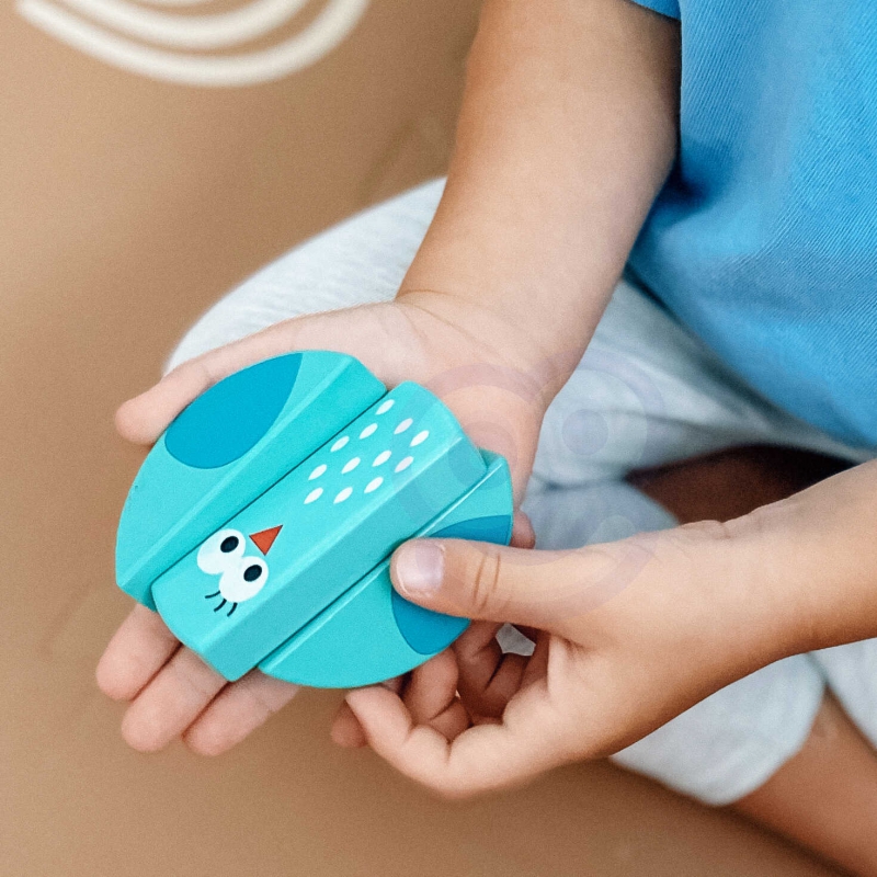 TOOKY TOY Gra Zręcznościowa Klocki Zwierzęta Certyfikat FSC - obrazek 12