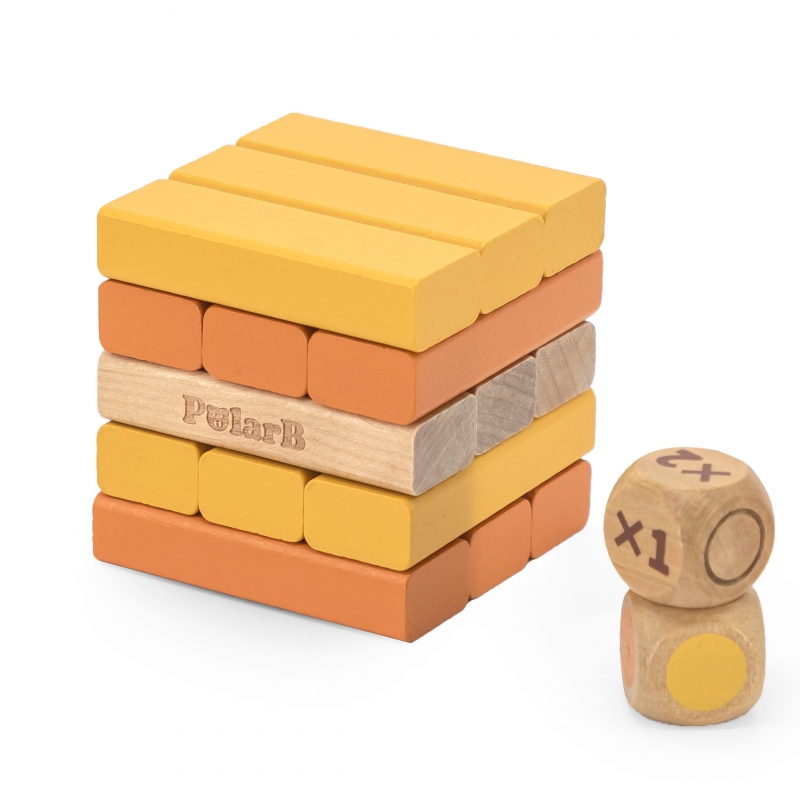 VIGA PolarB Drewniana Gra Wieża Układanka - obrazek 4