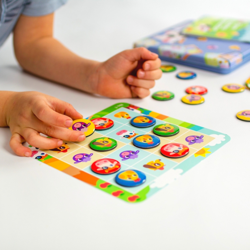 TOOKY TOY Gra Sudoku Dla Dzieci Wersja Farma - obrazek 10