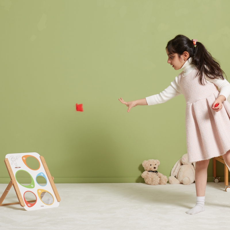 VIGA Drewniana Gra Zręcznościowa Rzut Do Celu Certyfikat FSC - obrazek 2