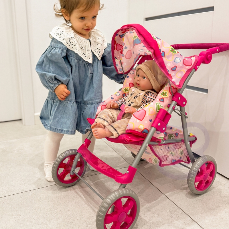 WOOPIE ROYAL Lalka Bobas w Ubranku Króliczek 46 cm - obrazek 7