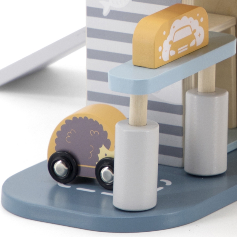 VIGA PolarB Parking Garaż z Helikopterem i samochodzikami - obrazek 7