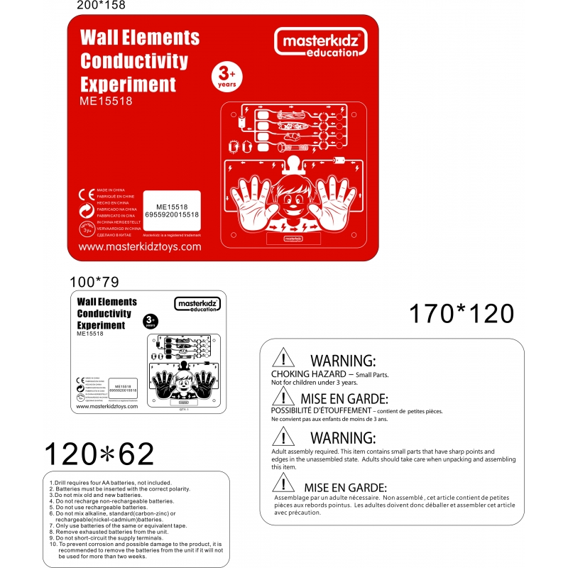 MASTERKIDZ Tablica Edukacyjna Eksperyment Przewodnictwa - obrazek 5
