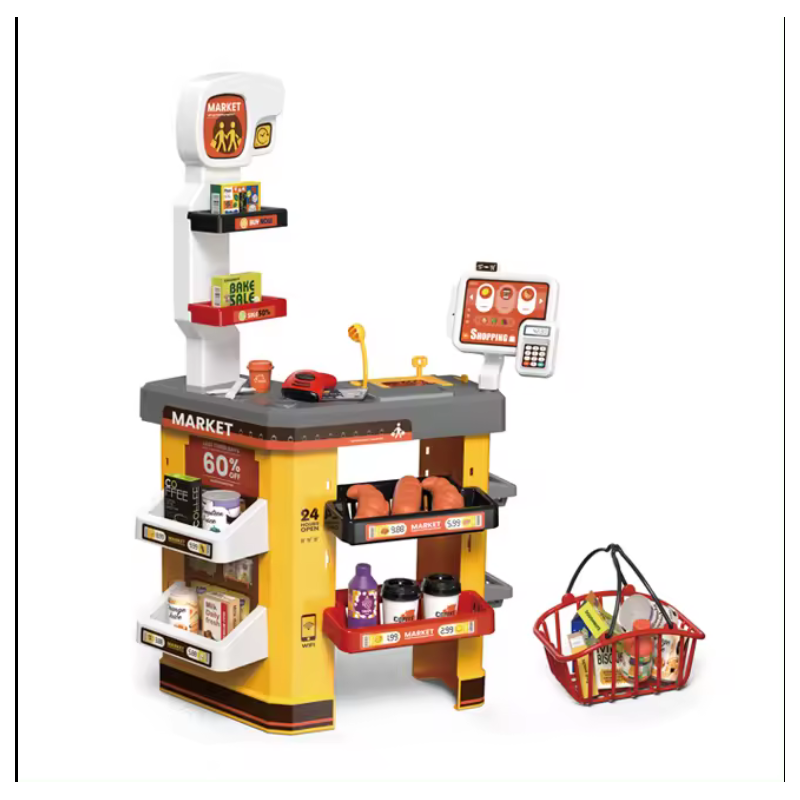 WOOPIE Interaktywny Super Market dla Dzieci Akcesoria - obrazek 2