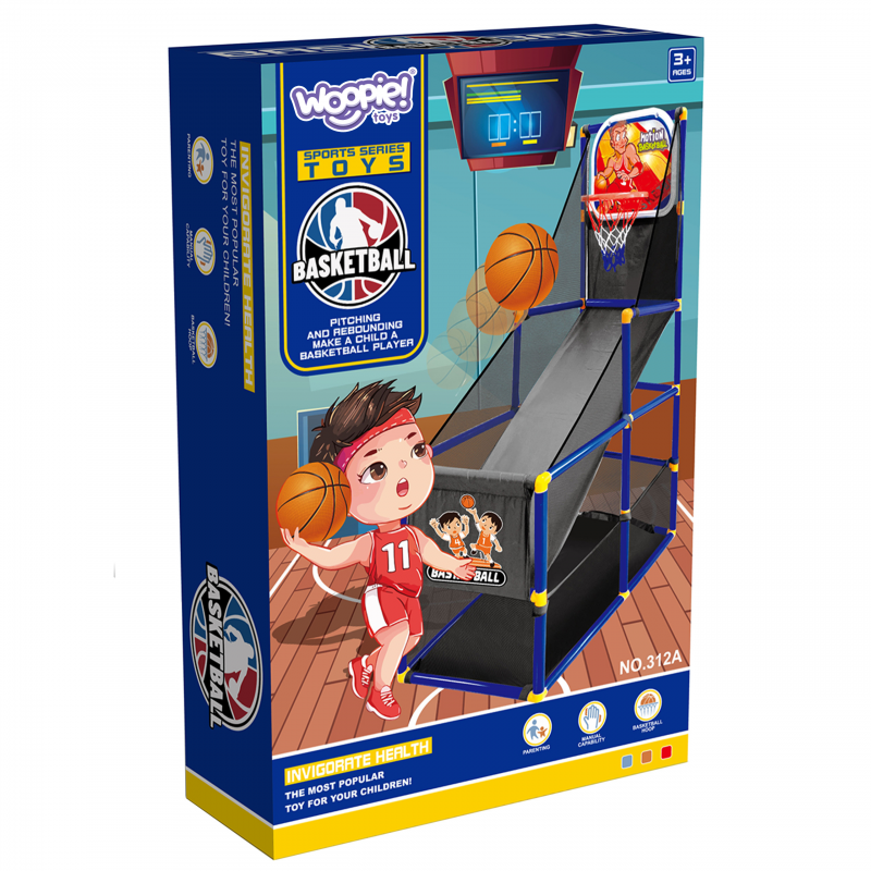 WOOPIE Stanowisko do Gry w Koszykówkę Basketball - obrazek 4