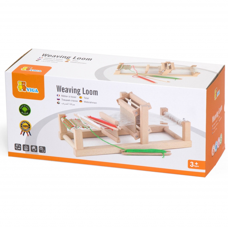 VIGA Krosno Tkackie Warsztat Tkacki Drewniany Certyfikat FSC - obrazek 6