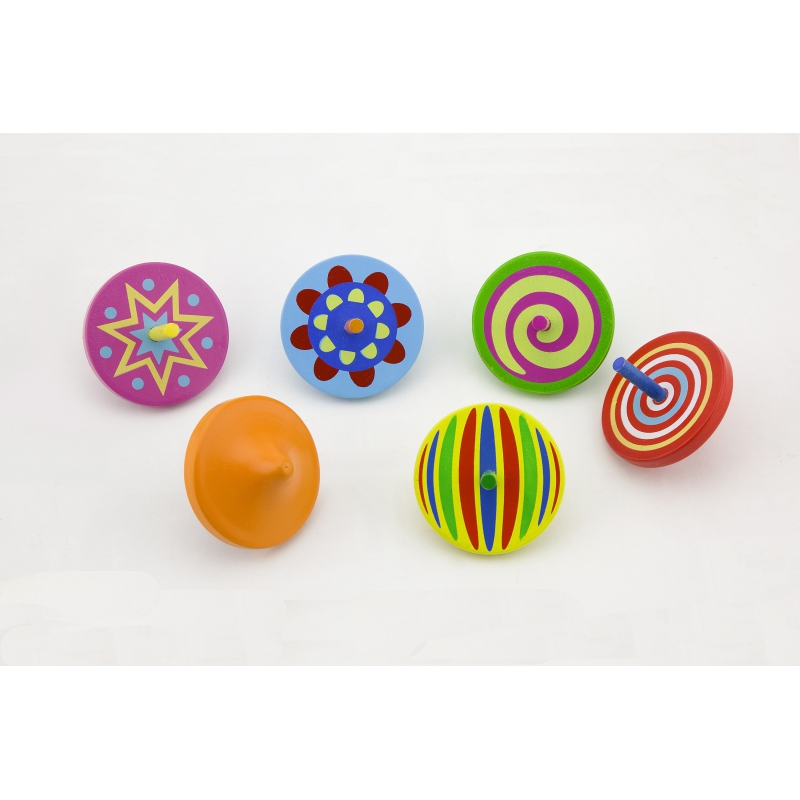 VIGA Kolorowy Bączek drewniany 1szt - obrazek 12