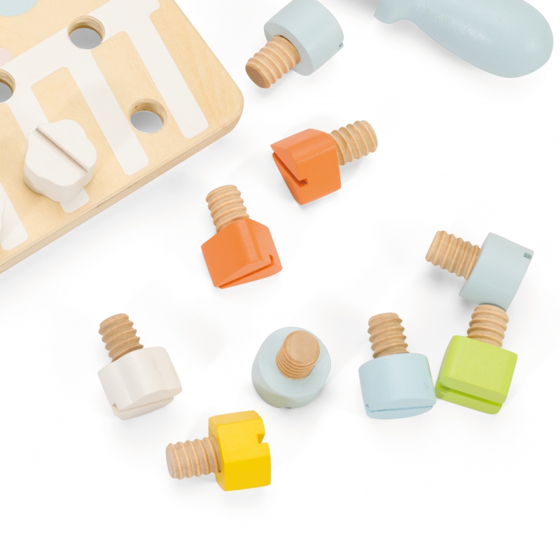 CLASSIC WORLD Wooden Manipulative Board Logic Puzzle - obrazek 9