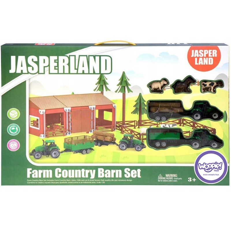 WOOPIE Zestaw Farma ze Zwierzętami Figurki + 2 Traktorki 102 el. - obrazek 10