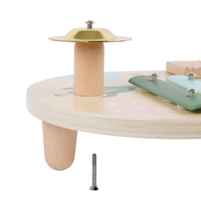 CLASSIC WORLD Zestaw Instrumenty Muzyczne dla Dzieci Cymbałki Bębenek Grzechotka 5 el. - obrazek 8