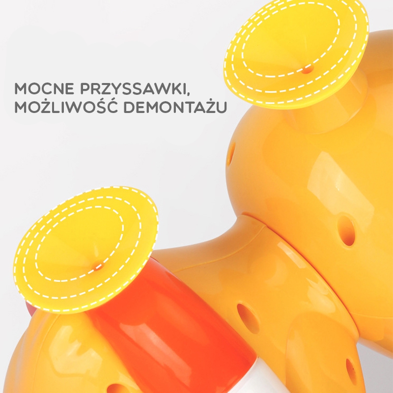 WOOPIE BABY Kaczuszka Zabawka Wodna do Kąpieli Kołowrotek Przelewowa - obrazek 13