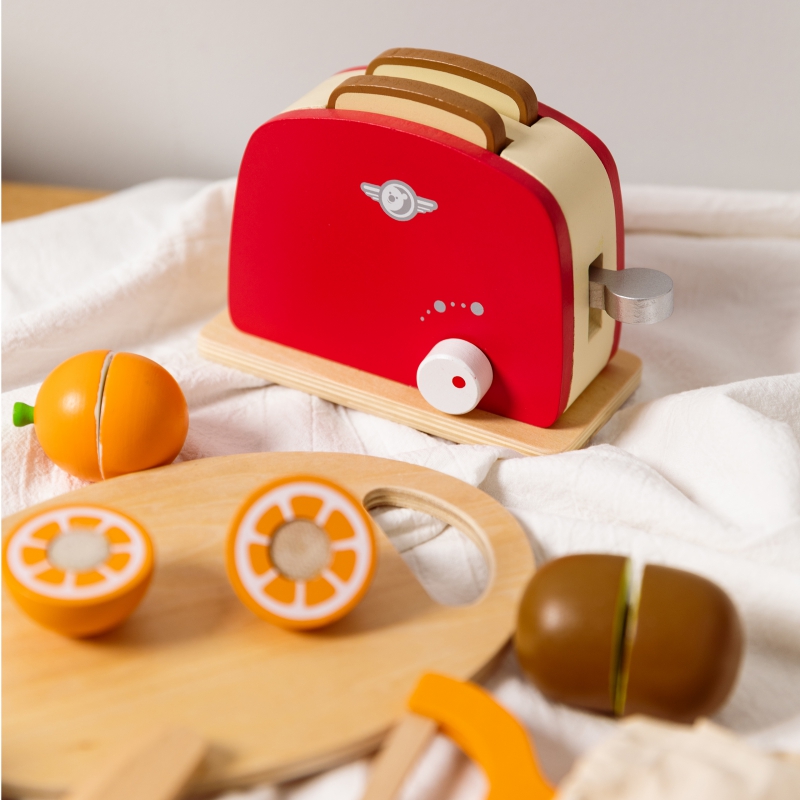 CLASSIC WORLD Drewniany Zestaw Do Krojenia Owoców na Rzepy - obrazek 4