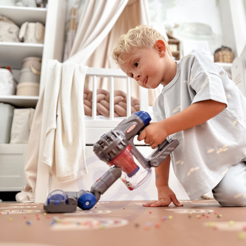 WOOPIE Interaktywny Odkurzacz Pionowy 3w1 dla Dzieci z Funkcją Ssania - obrazek 3