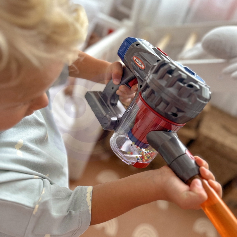 WOOPIE Interaktywny Odkurzacz Pionowy 3w1 dla Dzieci z Funkcją Ssania - obrazek 7